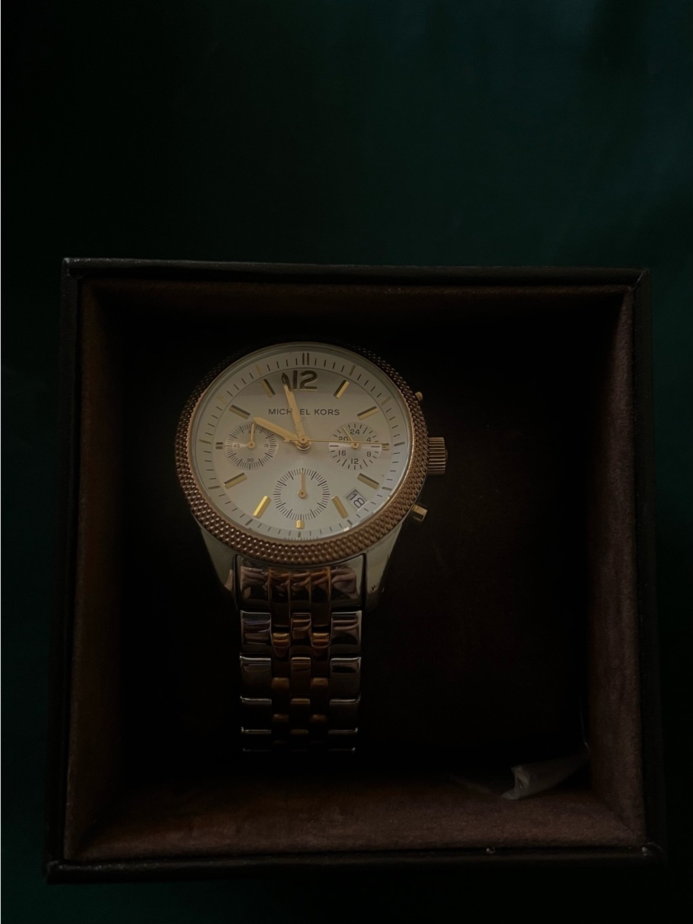 Michael Kors Two-Tone Gold and Silver Bracelet Links